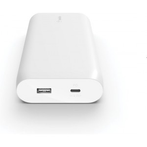 Belkin Powerbank 20.000 MaH - Snellader - Wit