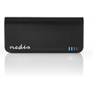 Nedis UPBK4000BK Powerbank 4000 Mah 1 Usb-a Uitgang 1.0 A Micro-usb Ingang Zwart