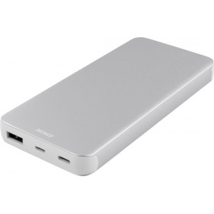 DELTACO PB-831 Powerbank 10.000 mAh - USB en USB-C - Aluminium behuizing