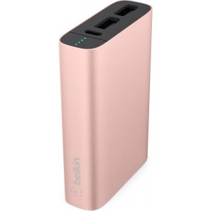 Belkin MIXIT Metallic Powerbank 6600 mAh - 3.4 A - Rosegoud