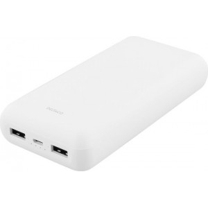 DELTACO PB-1072 Powerbank 20.000 mAh - 2x USB-A met LED-indicator