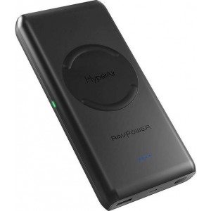 RAVpower Wireless Powerbank Charger 10400mAh - Zwart