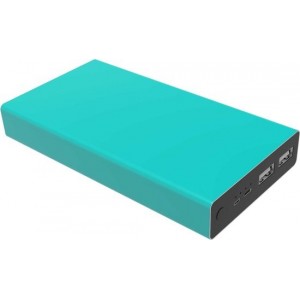 Powerit-Now Powerbank 20000 mAh, Turkoois