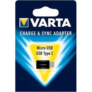 Varta 57945101401 Micro USB USB Type C Zwart