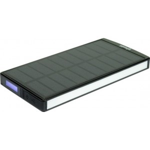 POWERplus Sephia - Solar USB Powerbank - Lader Oplader Mobiele Telefoon met LED Licht Strip - Hoge capaciteit