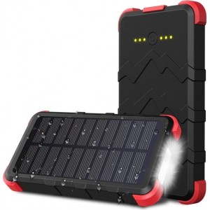 10.000 mAh Zonne-energie Powerbank