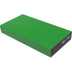 Powerit-Now Powerbank 20000 mAh, Donkergroen