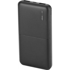 V-tac VT-3518 Powerbank extra dun - 10.000 mAh - Zwart