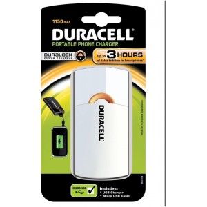 Duracell Powerbank - Wit - 1150 mAh