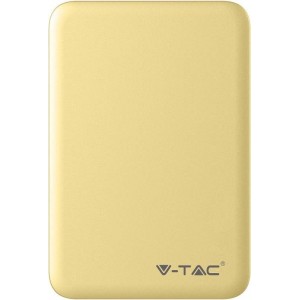 V-tac VT-3503 Compacte powerbank - 5.000 mAh - Geel