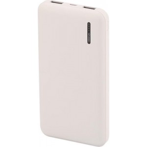 V-tac VT-3518 Powerbank extra dun - 10.000 mAh - Wit