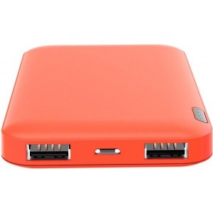 Celly Powerbank 5000 Mah 5 Volt 2,1 Ampère Oranje 2-delig