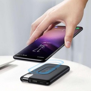 Baseus -  Wireless Charger Powerbank 10000mAh  - Zwart