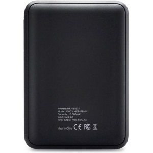 Mobilize Mini Power Bank 10.000 mAh Zwart