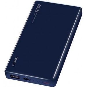 Huawei SuperCharge Power Bank CP12S + USB-C kabel - 12000mAh / 40W - Blauw