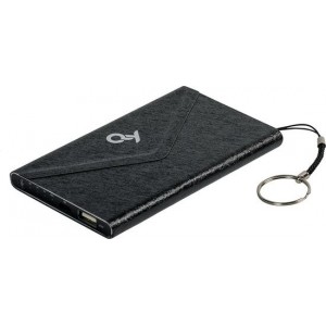 QY Clutch Powerbank - 4.000 mAh – zwart