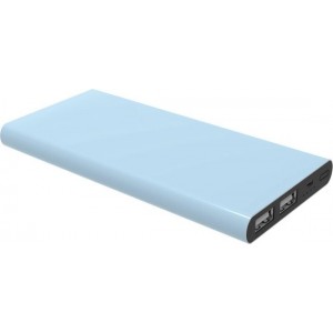 Powerit-Now Powerbank 10000 mAh, Babyblauw