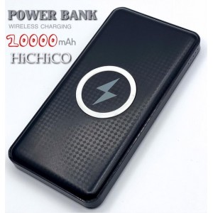 Power Bank Wireless Charger 10000mAh zwart – HiCHiCO