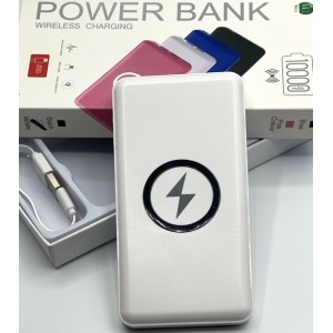 Power Bank Wireless Charger 10000mAh Wit – HiCHiCO