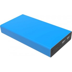 Powerit-Now Powerbank 20000 mAh, Lichtblauw