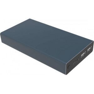 Powerit-Now Powerbank 20000 mAh, Antraciet