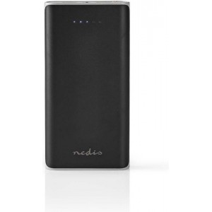 Nedis UPBK20000BK powerbank Zwart Lithium-Ion (Li-Ion) 20000 mAh