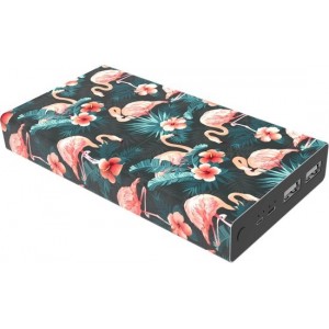 Powerit-Now Powerbank 20000 mAh, Flamingo