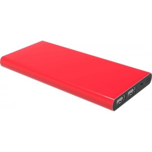 Powerit-Now Powerbank 10000 mAh, Rood