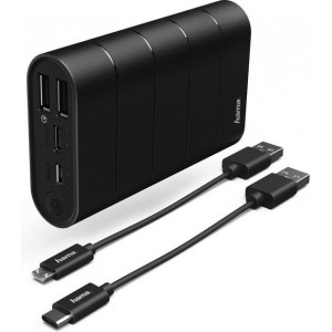 Hama Powerbank "Joy PRO", 7800 mAh, zwart