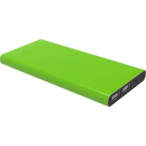 Powerit-Now Powerbank 10000 mAh, Lichtgroen