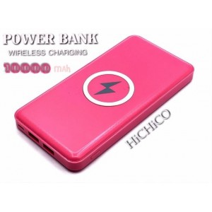 Power Bank Wireless Charger 10000mAh Roze – HiCHiCO