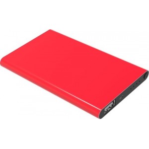 Powerit-Now Powerbank 4000 mAh, Rood