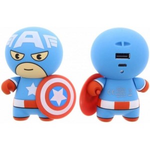 Marvel Power Bank Captain America - 2600 mAh