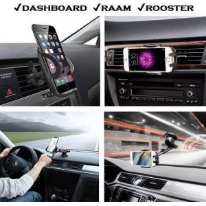 Telefoonhouder Auto Zuignap Iphone / Telefoonhouder Auto Ventilatie Dashboard Raam Zuignap / Samsung