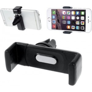 GadgetBay Universele Autohouder zwart Ventilatierooster telefoon houder iPhone Samsung auto