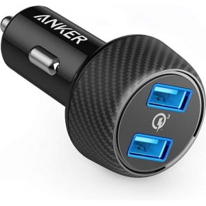 Anker PowerDrive Speed Autolader Zwart