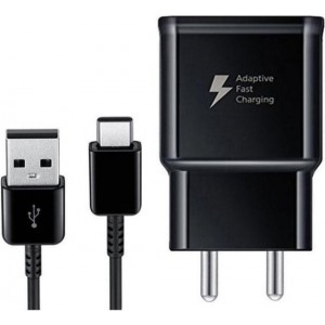 Samsung USB-C snellader fast charger ook voor Sony, Huawei, LG - 1m type C - 2.0A