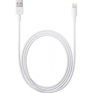 iPhone kabel - Officiële WISEQ USB Lightning oplaadkabel voor iPhone - 1 meter - wit