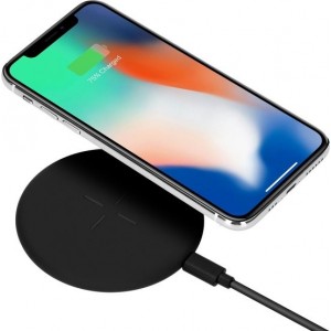 Accezz Qi Fast Wireless Charger - 10 Watt - Zwart