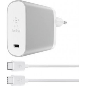 Belkin oplader met USB Power Delivery tot 45W - inclusief 1,8m USB-C kabel - Wit