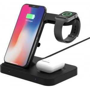 5 in 1 Draadloze Oplader / Oplaadstation Voor Smartphone - Smartwatch - Airpods2 / Pro en Buds – HiCHiCO