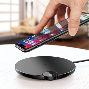 Baseus Wireless Fast Charger (10W) met Led Display Zwart