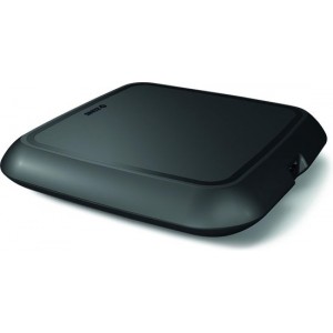 ZENS Single Fast Wireless Charger geoptimaliseerd voor Apple iPhone - Zwart