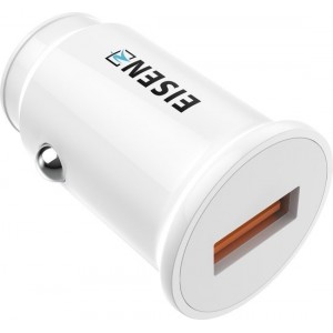 Eisenz EZ463 autolader Qualcomm 3.0 Quick Charge - auto oplader + Lightning USB iPhone kabel