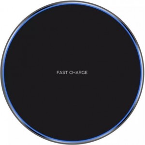 The WIRELESS ONE - BLACK - Qi Wireless Charger- Draadloze oplader - Draadloos opladen