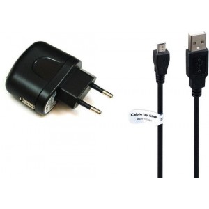 1A oplader en oplaadkabel. 1 m Oplaadsnoer met adapter stekker Past ook op Samsung Galaxy. O.a. Galaxy S1 S2 S3 S4 S5 S6 S7 Edge