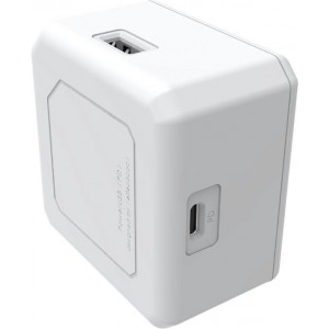 PowerUSB PD - Snellader - USB-A & USB-C - 4 poorten in totaal 60W