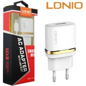 LDNIO AC50 Lader oplader met 1 Meter Micro USB Kabel geschikt voor o.a Samsung Galaxy A6 A7 J6 2018 J4 J6  Plus