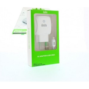 Durata IOS lightning AC Adapter Met 2 USB Poort