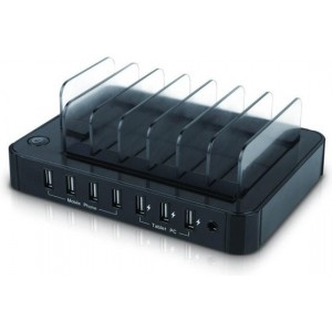 Satechi 7-Port USB Charging Station Dock - Black